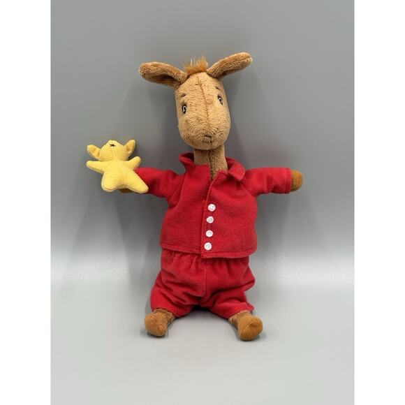 Llama Llama In Pajamas Holding Toy Red Brown 10” Stuffed Animal Merrymakers - Picture 1 of 7
